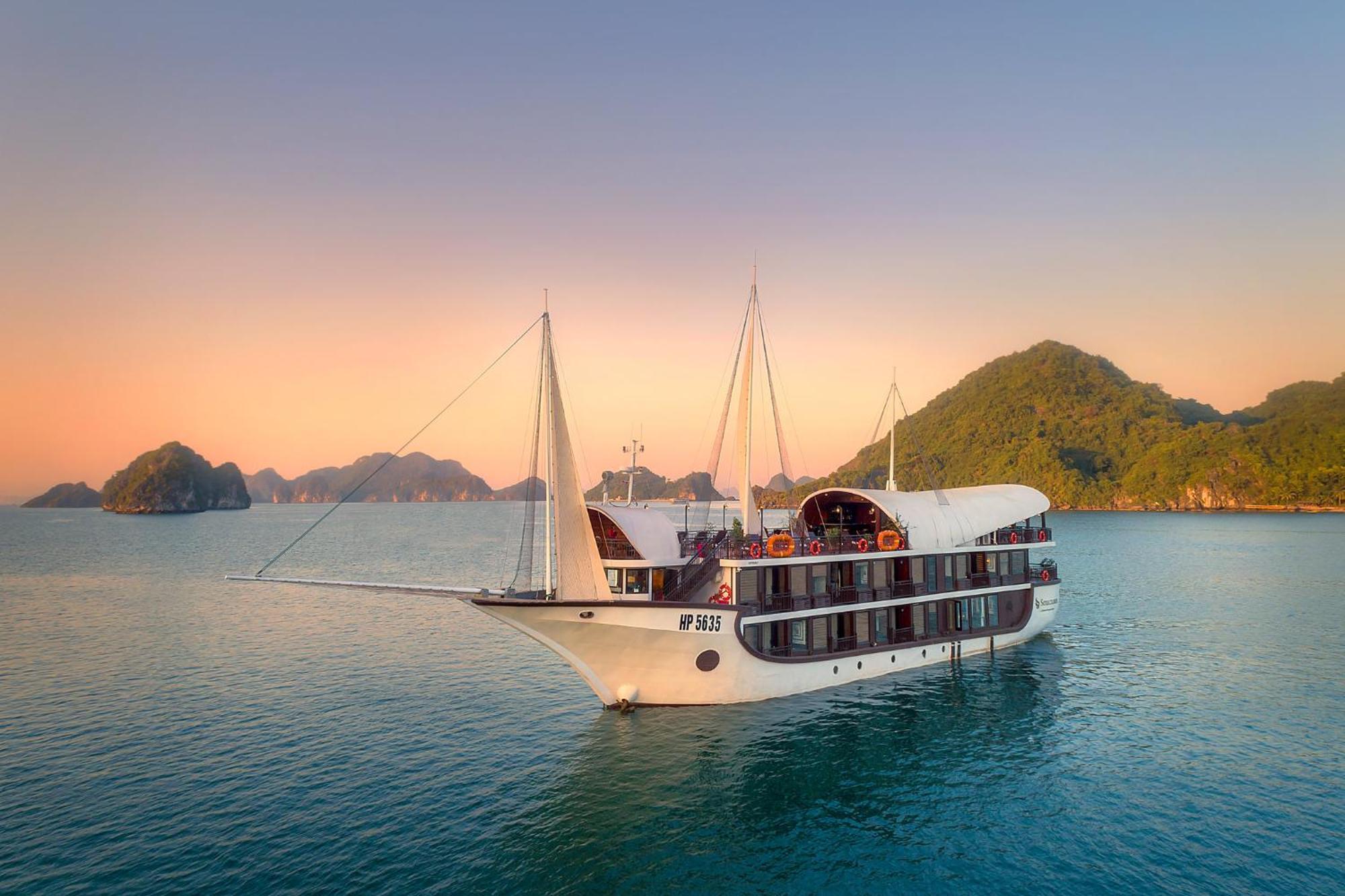 Отель Sena Cruises - Wonder On Lan Ha Bay Халонг Экстерьер фото